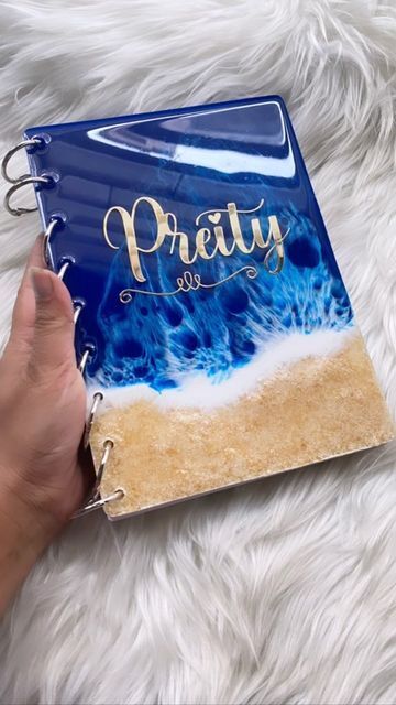 Resinarticrafts customized resin diary
